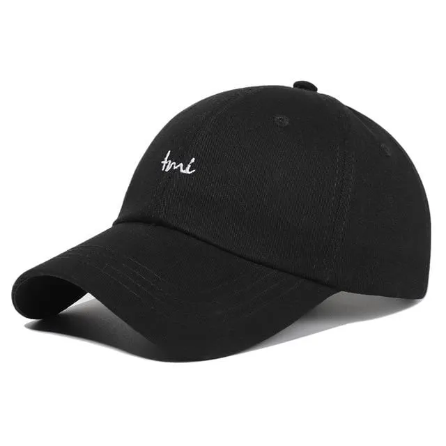 Männer Baseballmütze aus gewaschener Baumwolle, Damen Vintage-Snapback-Mütze, verstellbare Trucker-Outdoor-Kappen, schwarzer Papa-Hut, Knochen