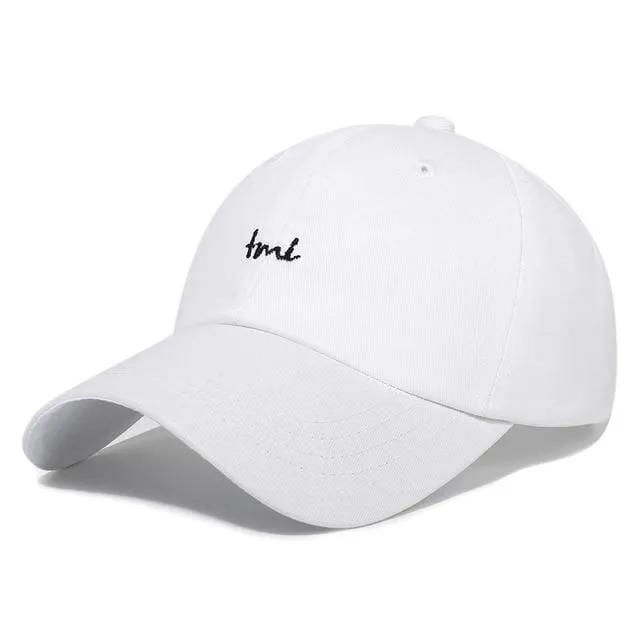 Männer Baseballmütze aus gewaschener Baumwolle, Damen Vintage-Snapback-Mütze, verstellbare Trucker-Outdoor-Kappen, schwarzer Papa-Hut, Knochen