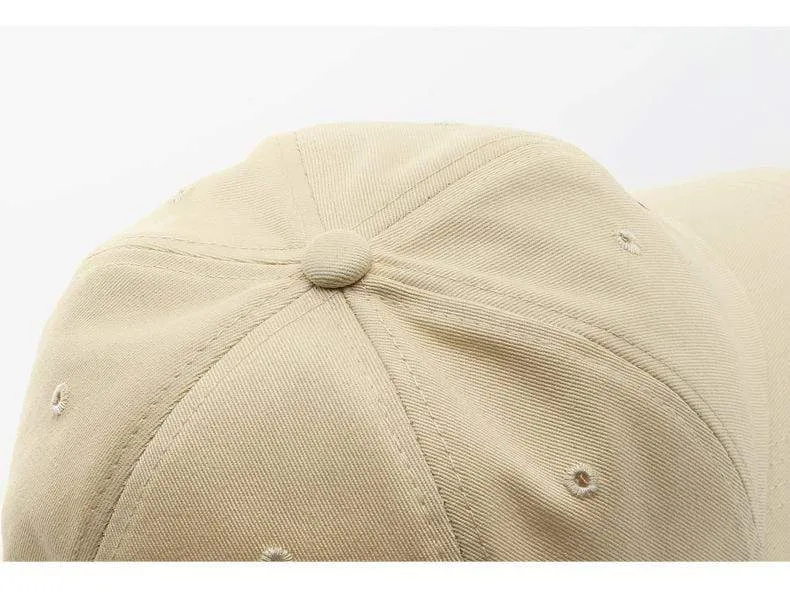 Baumwolle Baseball Cap für Frauen und Männer Sommer Mode Visiere Kappe Jungen Mädchen Hip Hop Casual Snapback Hut Casquette