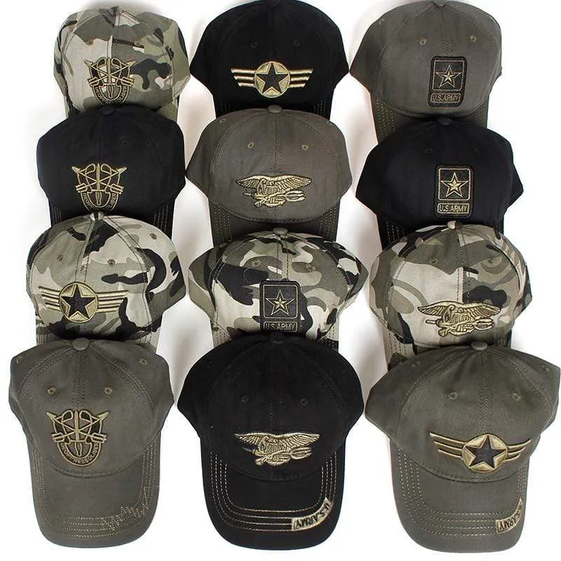 Navy Seal Hut Top Qualität Army Green Snapback Caps Jagd Angeln Hut Outdoor Camo Baseball Caps Verstellbare Golfhüte