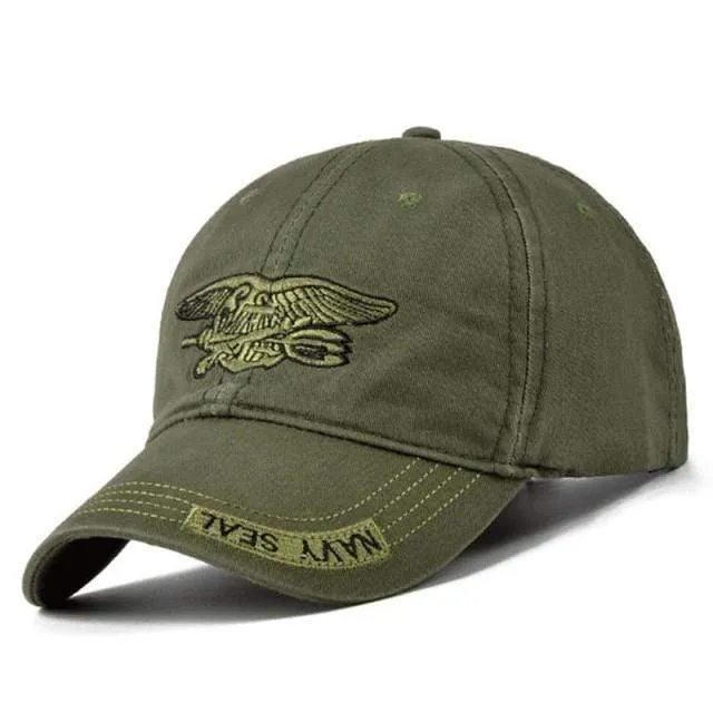 Navy Seal Hut Top Qualität Army Green Snapback Caps Jagd Angeln Hut Outdoor Camo Baseball Caps Verstellbare Golfhüte