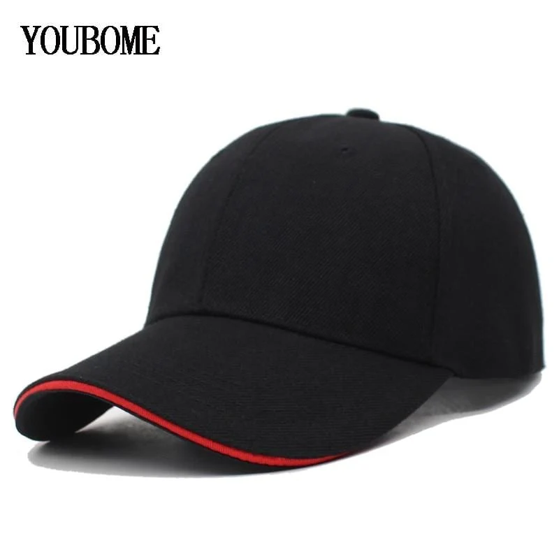 Baseballmützen für Männer Marke Hystereseneinfarbige Gorras Caps Hüte Mode Casquette Bone FemaLe Dad Cap