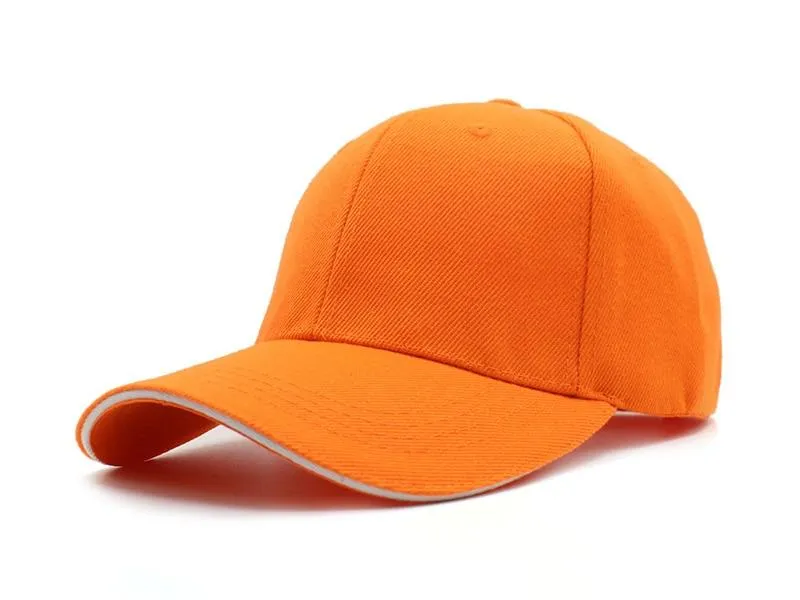 Baseballmützen für Männer Marke Hystereseneinfarbige Gorras Caps Hüte Mode Casquette Bone FemaLe Dad Cap