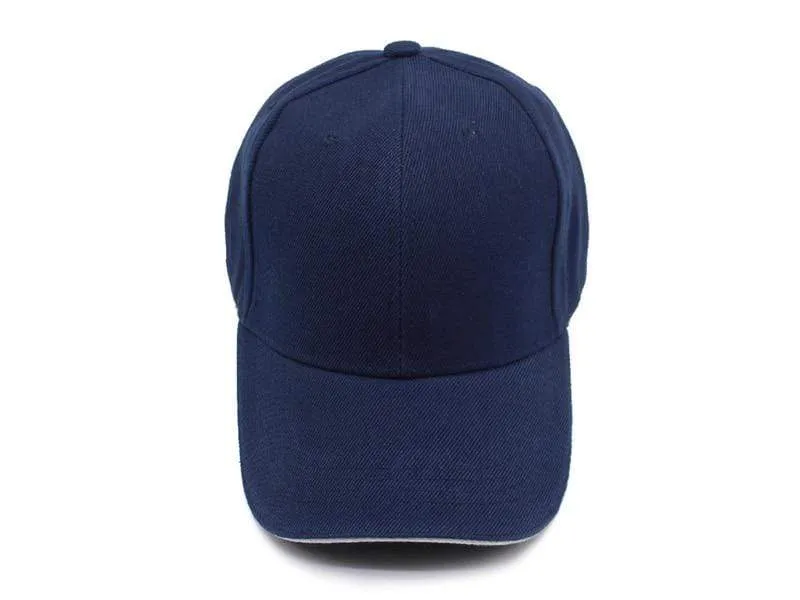 Baseballmützen für Männer Marke Hystereseneinfarbige Gorras Caps Hüte Mode Casquette Bone FemaLe Dad Cap