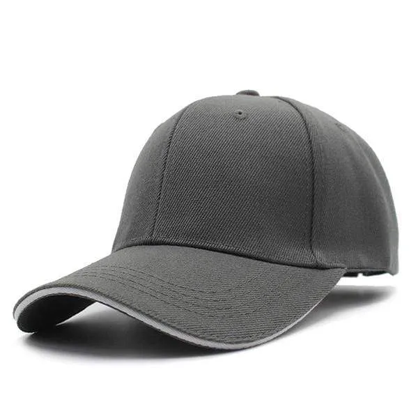 Baseballmützen für Männer Marke Hystereseneinfarbige Gorras Caps Hüte Mode Casquette Bone FemaLe Dad Cap