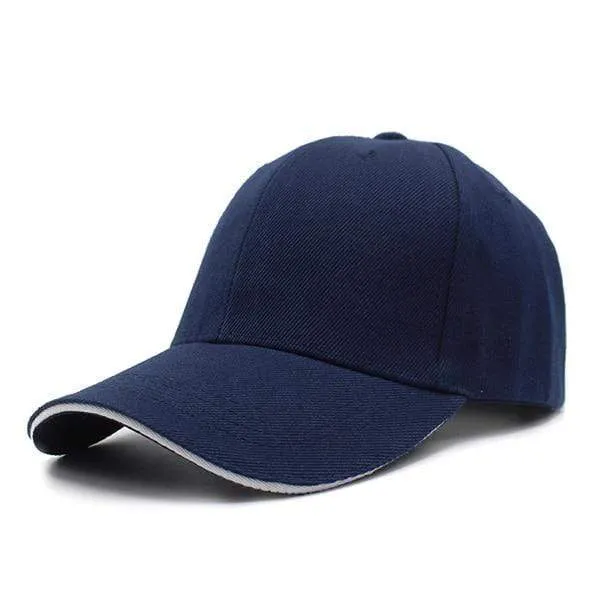 Baseballmützen für Männer Marke Hystereseneinfarbige Gorras Caps Hüte Mode Casquette Bone FemaLe Dad Cap
