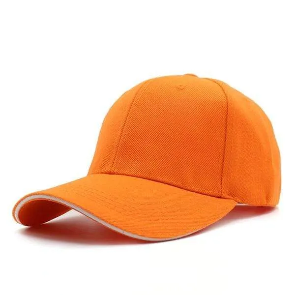 Baseballmützen für Männer Marke Hystereseneinfarbige Gorras Caps Hüte Mode Casquette Bone FemaLe Dad Cap