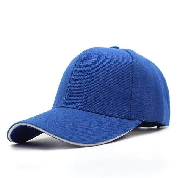 Baseballmützen für Männer Marke Hystereseneinfarbige Gorras Caps Hüte Mode Casquette Bone FemaLe Dad Cap