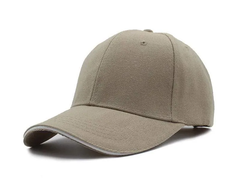Baseballmützen für Männer Marke Hystereseneinfarbige Gorras Caps Hüte Mode Casquette Bone FemaLe Dad Cap
