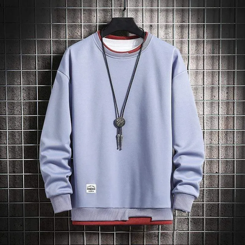 Frühling Herbst Einfarbig Casual Herren Hoodies Sweatshirts Männer Mode Harajuku Streetwear Hoodies Sweatshirt Tops