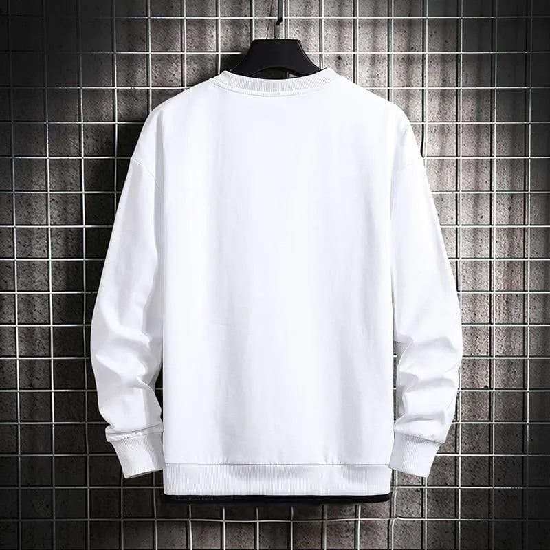 Frühling Herbst Einfarbig Casual Herren Hoodies Sweatshirts Männer Mode Harajuku Streetwear Hoodies Sweatshirt Tops