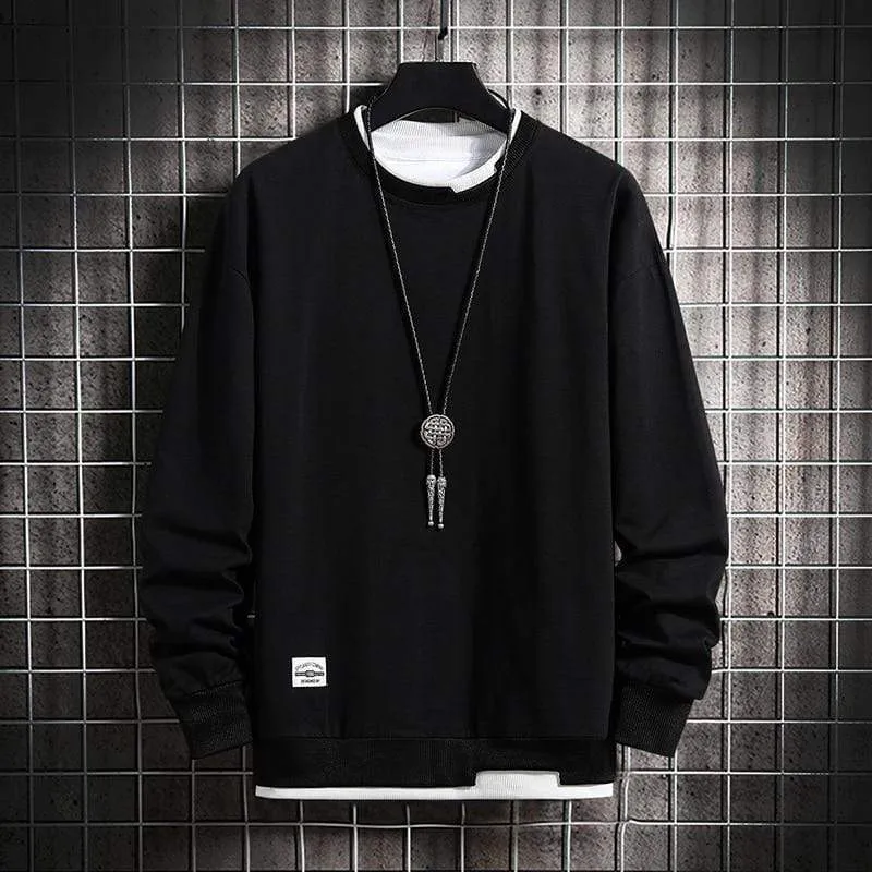 Frühling Herbst Einfarbig Casual Herren Hoodies Sweatshirts Männer Mode Harajuku Streetwear Hoodies Sweatshirt Tops