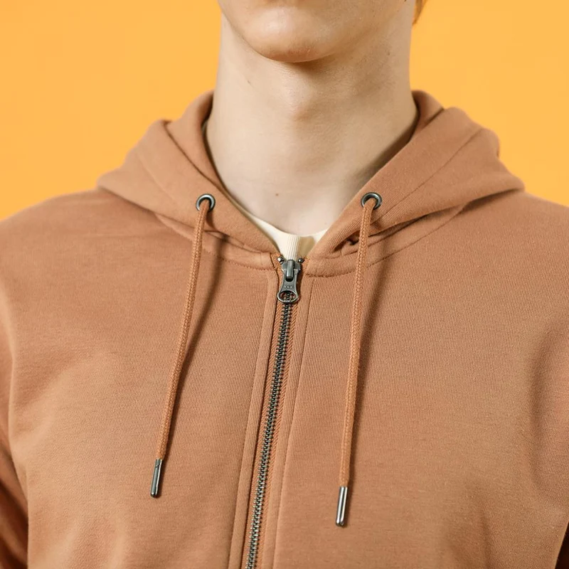 Winter New Cotton-Jersey Zip-Up Hoodie Herren Basic Kapuzen Sweatshirts Bequeme Jogger Jacken Oberbekleidung