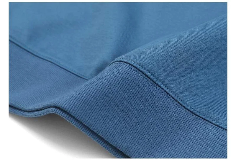 Frühling Neue Hoodies Männer Casual Minimalist Sweatshirt O-Ausschnitt Stickerei Logo Plus Size Basic Pullover SI980547