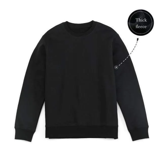 Frühling Winter Neue Hoodies Männer Textur Baumwolle-Mischung Jersey Sweatshirt Grundlegende Jogger O-Neck Plus Größe Hoodie SJ110755