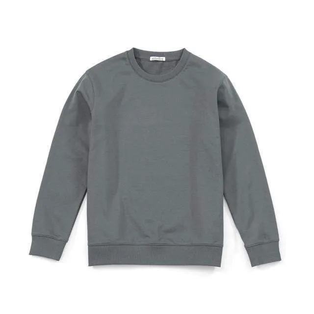 Frühling Winter Neue Hoodies Männer Textur Baumwolle-Mischung Jersey Sweatshirt Grundlegende Jogger O-Neck Plus Größe Hoodie SJ110755