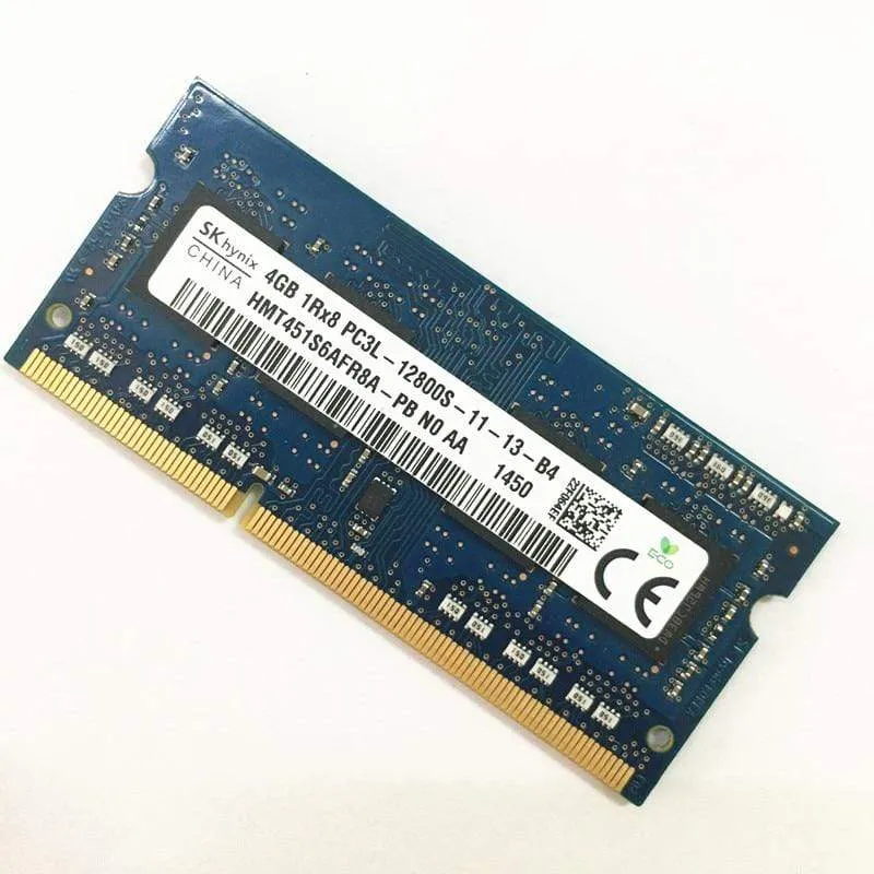 SK hynix DDR3 RAMS 4GB 1Rx8 PC3L-12800S-11 1600MHz 1.35V Laptop-Speicher DDR3 4GB 1600MHz