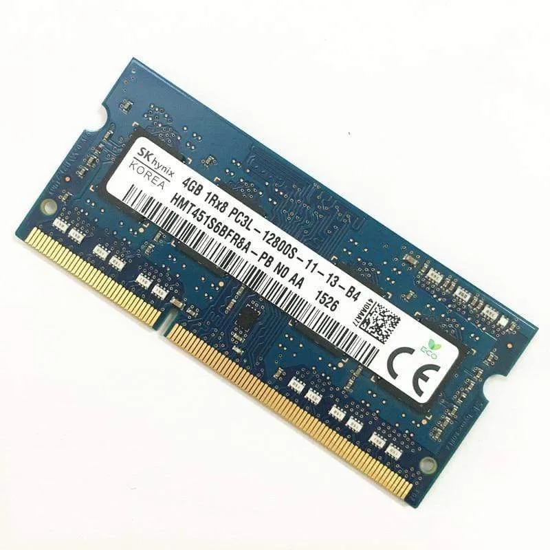 SK hynix DDR3 RAMS 4GB 1Rx8 PC3L-12800S-11 1600MHz 1.35V Laptop-Speicher DDR3 4GB 1600MHz