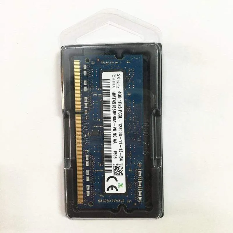 SK hynix DDR3 RAMS 4GB 1Rx8 PC3L-12800S-11 1600MHz 1.35V Laptop-Speicher DDR3 4GB 1600MHz