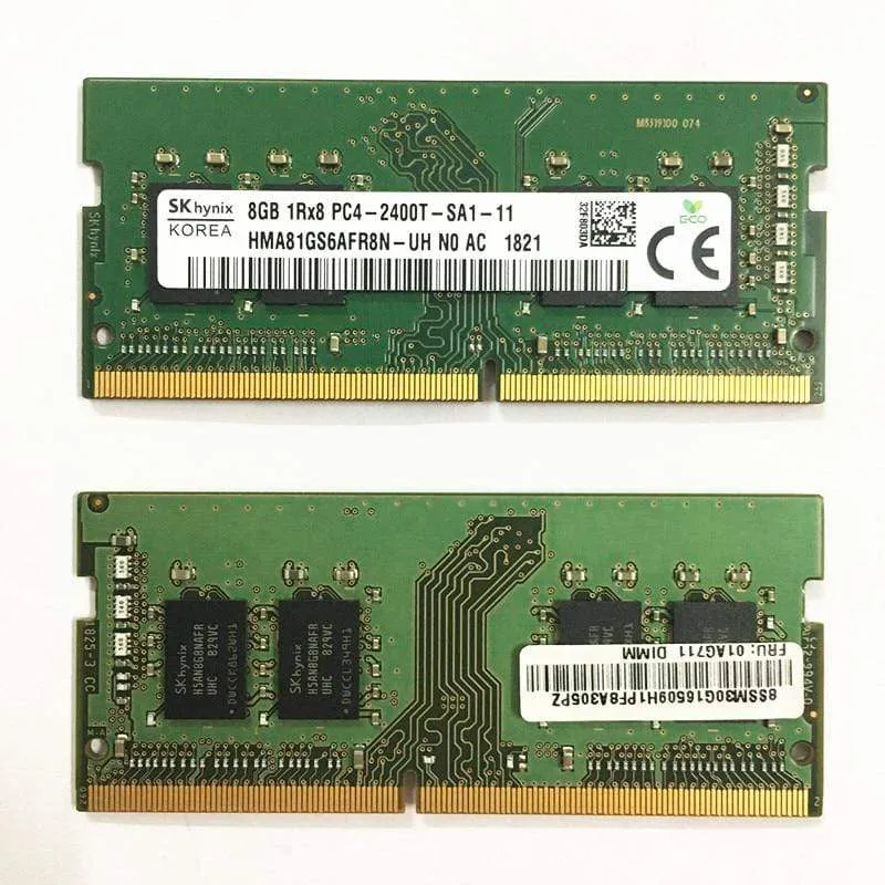 Sk hynix DDR4 RAMS 8 GB 1Rx8 PC4-2400T-SA1-11 DDR4 8 GB 2400 MHz Laptop-Speicher