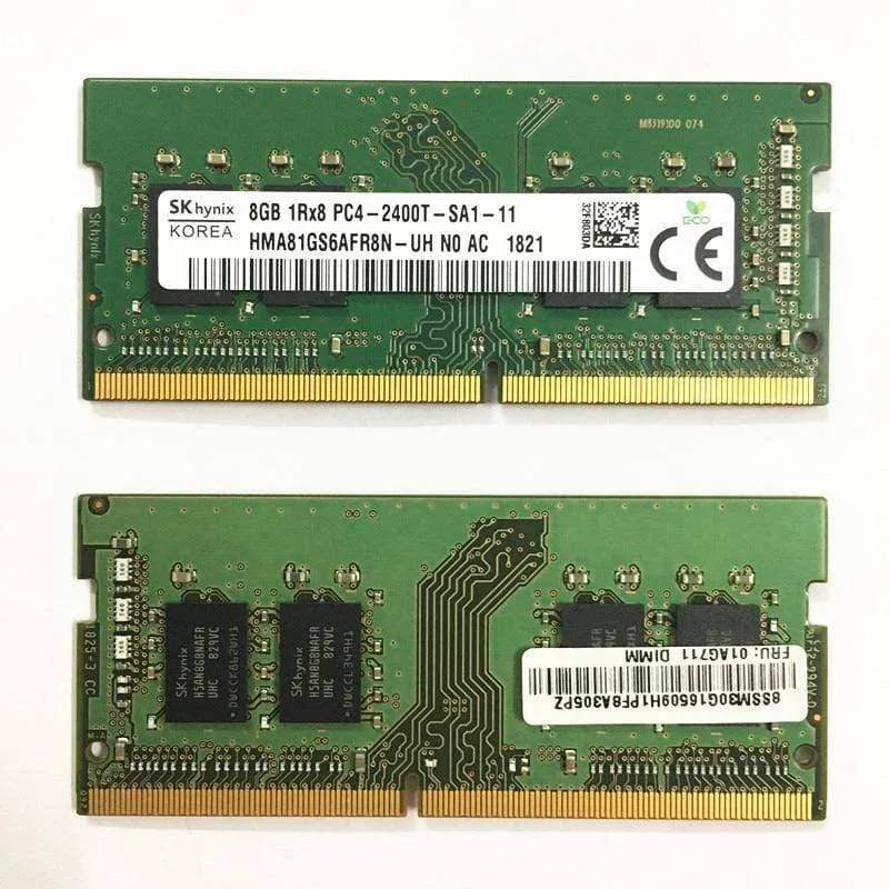 Sk hynix DDR4 RAMS 8 GB 1Rx8 PC4-2400T-SA1-11 DDR4 8 GB 2400 MHz Laptop-Speicher