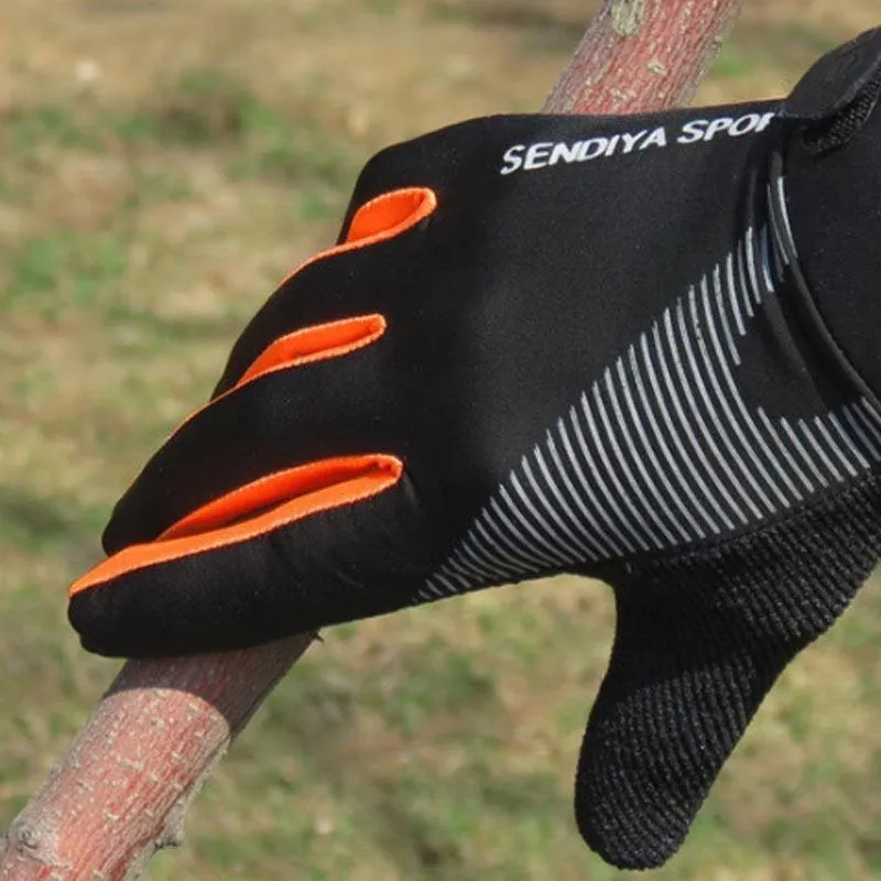 Unisex Fahrradhandschuhe Vollfinger Touchscreen MTB Handschuhe Atmungsaktiv Sommer Motorrad Warme Winter Fäustlinge Radfahren Camping