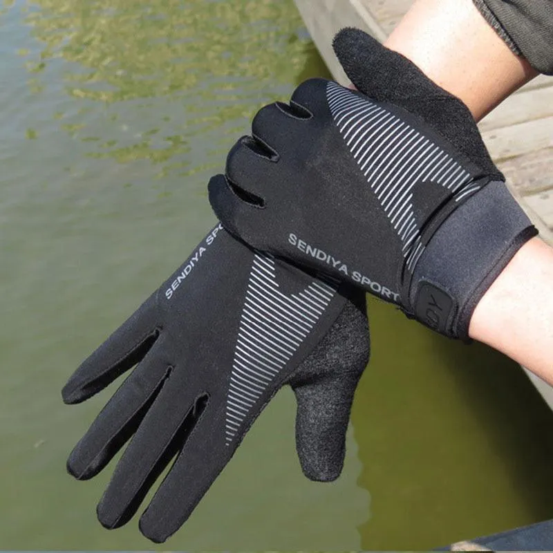Unisex Fahrradhandschuhe Vollfinger Touchscreen MTB Handschuhe Atmungsaktiv Sommer Motorrad Warme Winter Fäustlinge Radfahren Camping