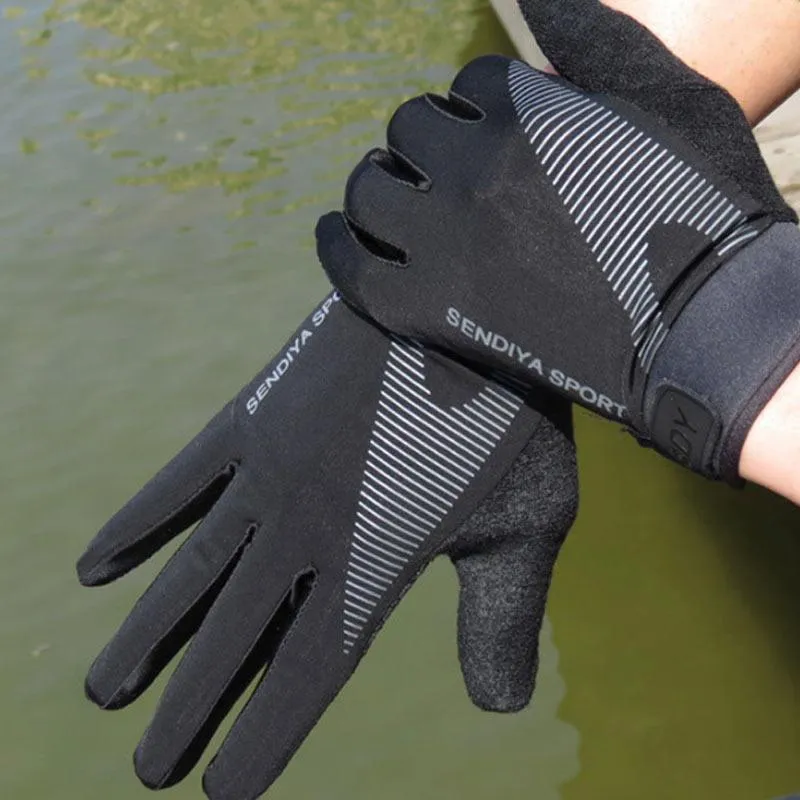 Unisex Fahrradhandschuhe Vollfinger Touchscreen MTB Handschuhe Atmungsaktiv Sommer Motorrad Warme Winter Fäustlinge Radfahren Camping