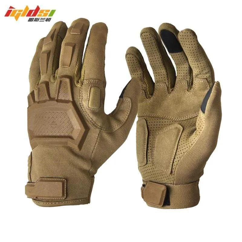 Taktische Touchscreen-Handschuhe Airsoft Paintball Militärhandschuhe Herren Army Special Forces Rutschfeste Fahrrad-Vollfinger-Fitnesshandschuhe