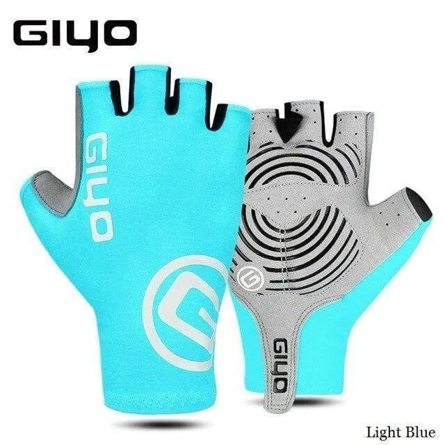 Brechender Wind Radfahren Halbfinger-Handschuhe Anti-Rutsch-Fahrrad-Lycra-Stoff-Fäustlinge MTB-Handschuhe Racing Rennrad-Handschuh