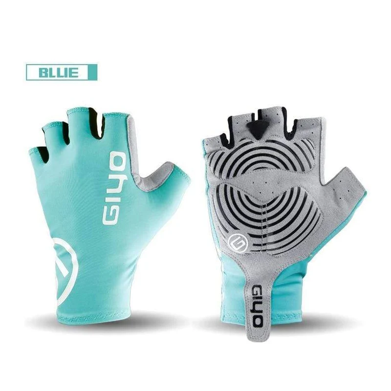 Brechender Wind Radfahren Halbfinger-Handschuhe Anti-Rutsch-Fahrrad-Lycra-Stoff-Fäustlinge MTB-Handschuhe Racing Rennrad-Handschuh