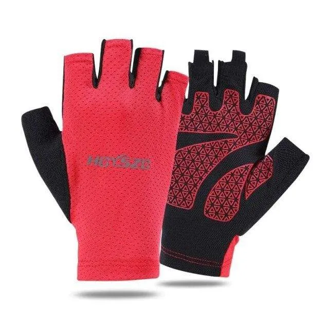 Fahrradhandschuhe für Herren, fingerlose Handschuhe für Fahrradzubehör, rutschfeste Damenhandschuhe, Motorrad-Fahrhandschuhe