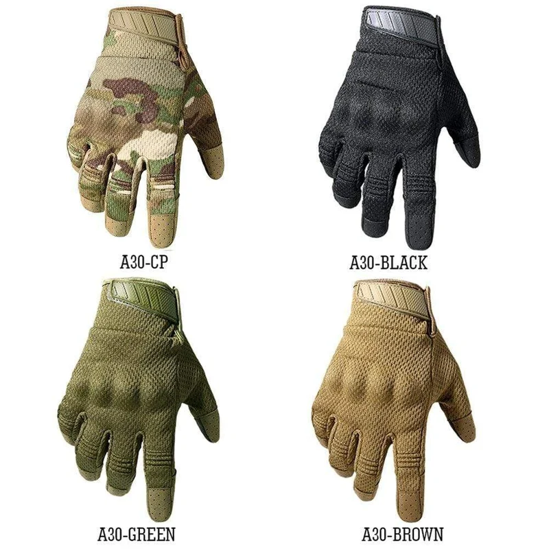 Touchscreen Multicam Taktische Vollfingerhandschuhe Army Military Airsoft Paintabll Schießen Fahren Arbeit Schutzausrüstung Männer Frauen