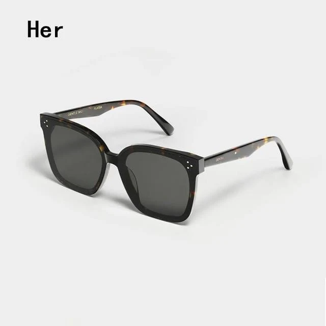 Korea Brand Design GENTLE Sonnenbrillen Damen Herren Acetat Überlegene Qualität Beliebte Sonnenbrillen Mit Originaletui