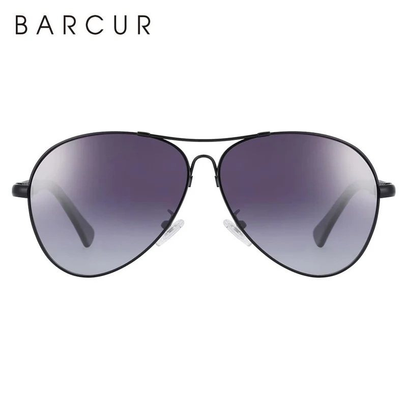 Design Sonnenbrille aus Titanlegierung, polarisierte Sonnenbrille für Herren und Damen, Pilotenbrille mit Farbverlauf, verspiegelte Sonnenbrillen, Oculos de Sol