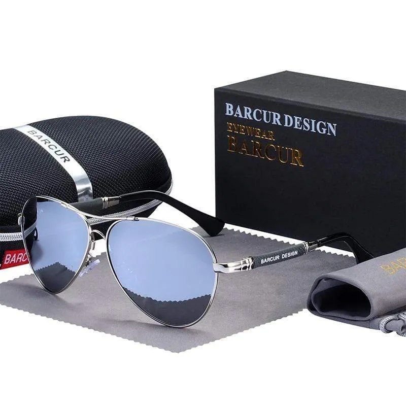Design Sonnenbrille aus Titanlegierung, polarisierte Sonnenbrille für Herren und Damen, Pilotenbrille mit Farbverlauf, verspiegelte Sonnenbrillen, Oculos de Sol