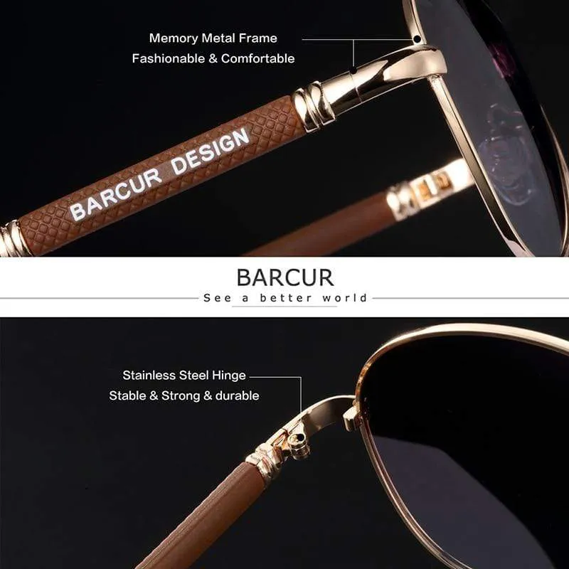 Design Sonnenbrille aus Titanlegierung, polarisierte Sonnenbrille für Herren und Damen, Pilotenbrille mit Farbverlauf, verspiegelte Sonnenbrillen, Oculos de Sol