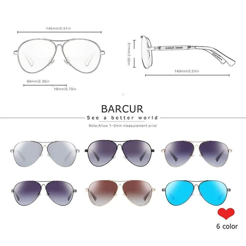 Design Sonnenbrille aus Titanlegierung, polarisierte Sonnenbrille für Herren und Damen, Pilotenbrille mit Farbverlauf, verspiegelte Sonnenbrillen, Oculos de Sol