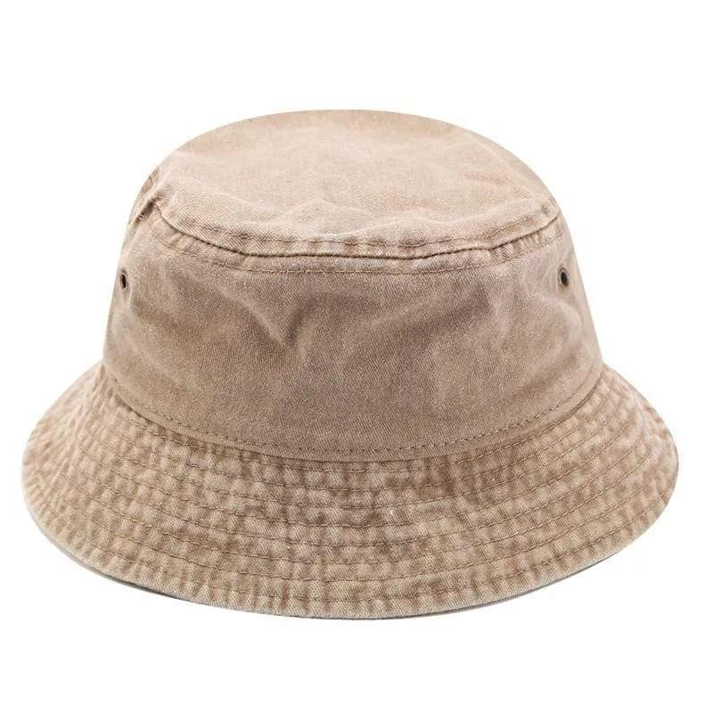 Fischer Hut Panama Denim Eimer Hüte Outdoor Männer Frauen Gewaschen Baumwolle Eimer Kappe Mode Hip Hop Gorros Bob Hut