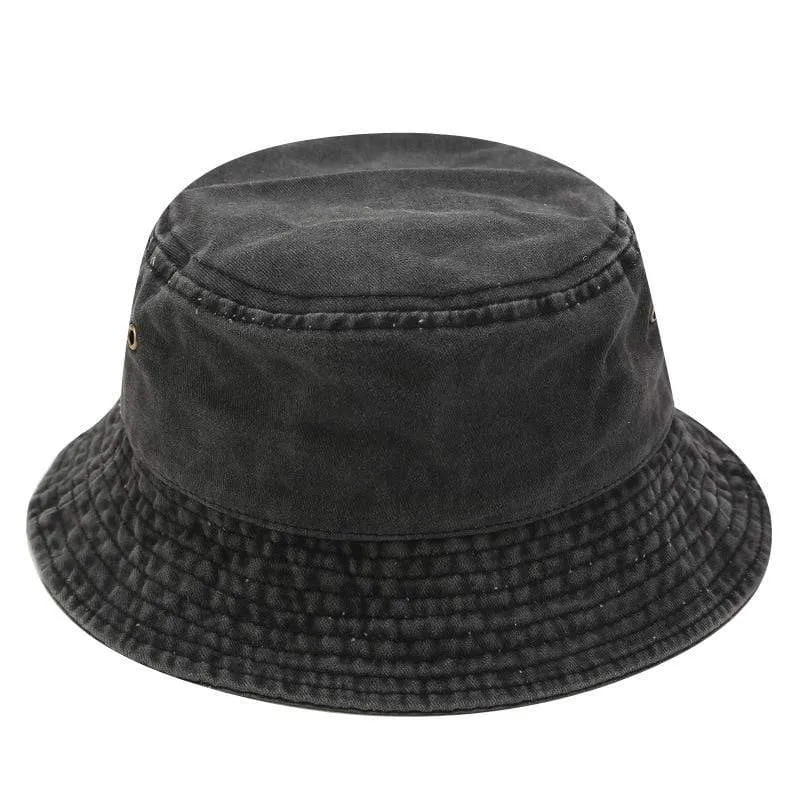 Fischer Hut Panama Denim Eimer Hüte Outdoor Männer Frauen Gewaschen Baumwolle Eimer Kappe Mode Hip Hop Gorros Bob Hut