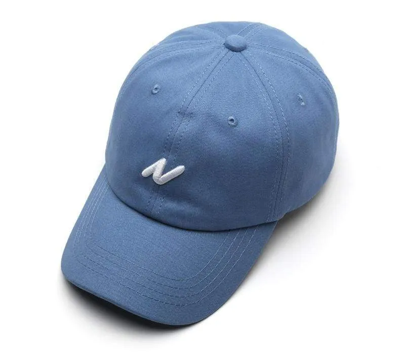 Lässige Baseballkappe für Damen und Herren, modische N-Stickerei, Sommer-Visierkappe, Jungen- und Mädchen-Baumwoll-Hysteresenhut, Casquette
