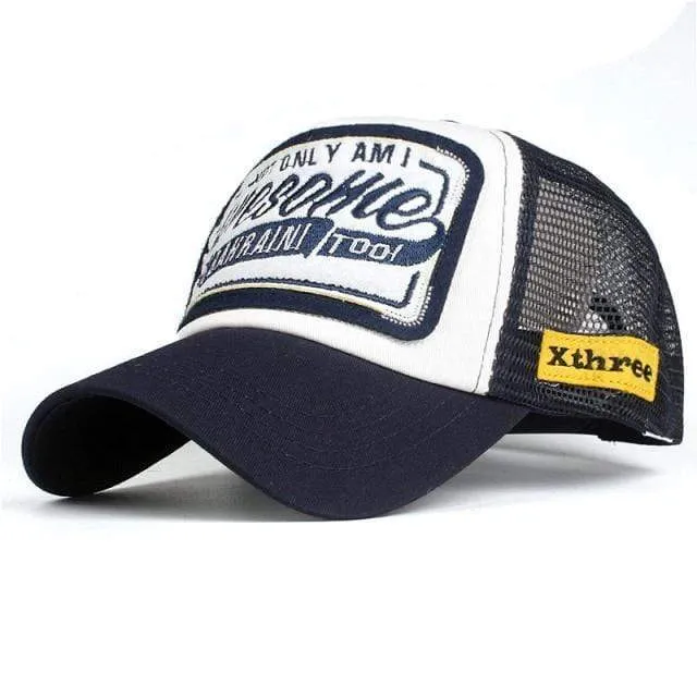 Baseballmütze Stickerei Mesh Mütze Hüte für Männer Frauen Snapback Gorras Hombre Hüte Lässige Hip Hop Mützen Papa Casquette
