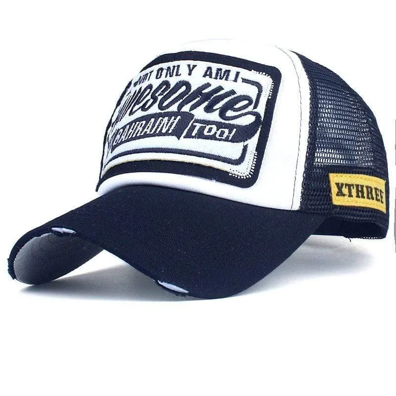 Baseballmütze Stickerei Mesh Mütze Hüte für Männer Frauen Snapback Gorras Hombre Hüte Lässige Hip Hop Mützen Papa Casquette