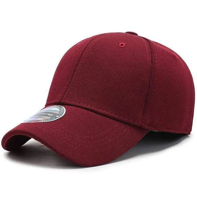 Baseball Cap Männer Snapback Hüte Caps Männer Ausgestattet Geschlossen Volle Kappe Frauen Gorras Knochen Männlich Trucker Hut Casquette Outdoor schwarz