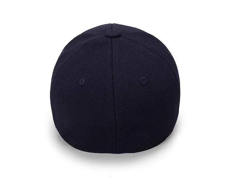 Baseball Cap Männer Snapback Hüte Caps Männer Ausgestattet Geschlossen Volle Kappe Frauen Gorras Knochen Männlich Trucker Hut Casquette Outdoor schwarz