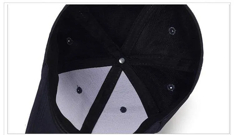 Baseball Cap Männer Snapback Hüte Caps Männer Ausgestattet Geschlossen Volle Kappe Frauen Gorras Knochen Männlich Trucker Hut Casquette Outdoor schwarz