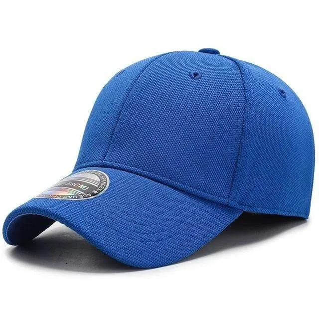 Baseball Cap Männer Snapback Hüte Caps Männer Ausgestattet Geschlossen Volle Kappe Frauen Gorras Knochen Männlich Trucker Hut Casquette Outdoor schwarz