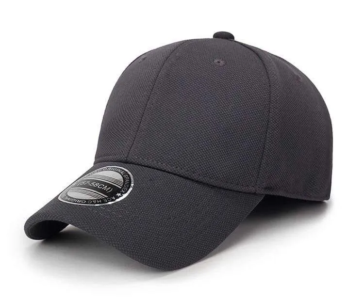 Baseball Cap Männer Snapback Hüte Caps Männer Ausgestattet Geschlossen Volle Kappe Frauen Gorras Knochen Männlich Trucker Hut Casquette Outdoor schwarz