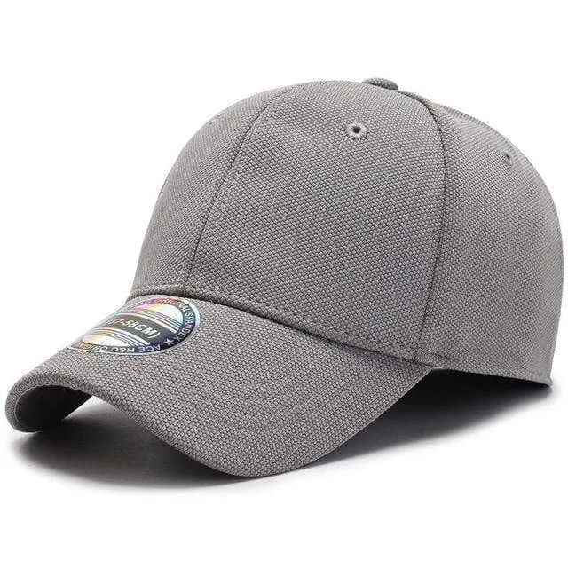 Baseball Cap Männer Snapback Hüte Caps Männer Ausgestattet Geschlossen Volle Kappe Frauen Gorras Knochen Männlich Trucker Hut Casquette Outdoor schwarz