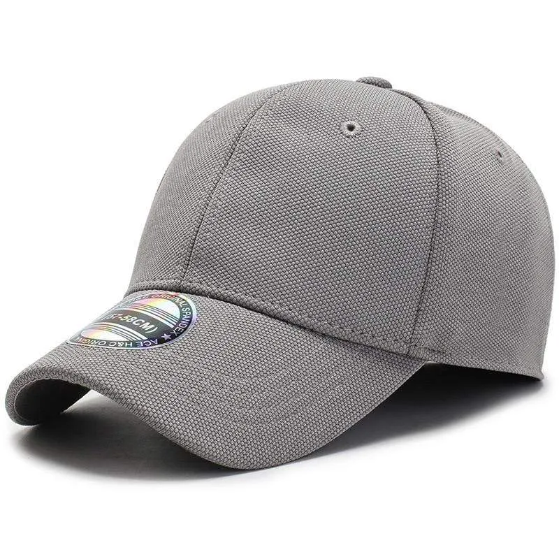 Baseball Cap Männer Snapback Hüte Caps Männer Ausgestattet Geschlossen Volle Kappe Frauen Gorras Knochen Männlich Trucker Hut Casquette Outdoor schwarz